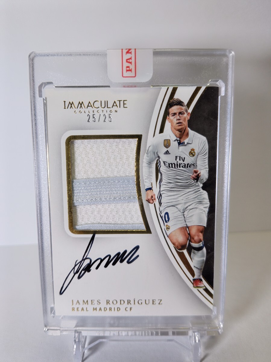 中古】PANINI SELECT 2017-2018 ハメス・ロドリゲス 直筆サインカード