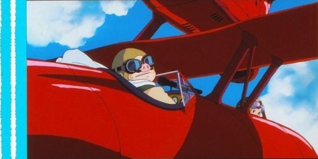 □紅の豚 □PORCO ROSSO (1992) □宮崎駿 □森山周一郎 □ポルコ