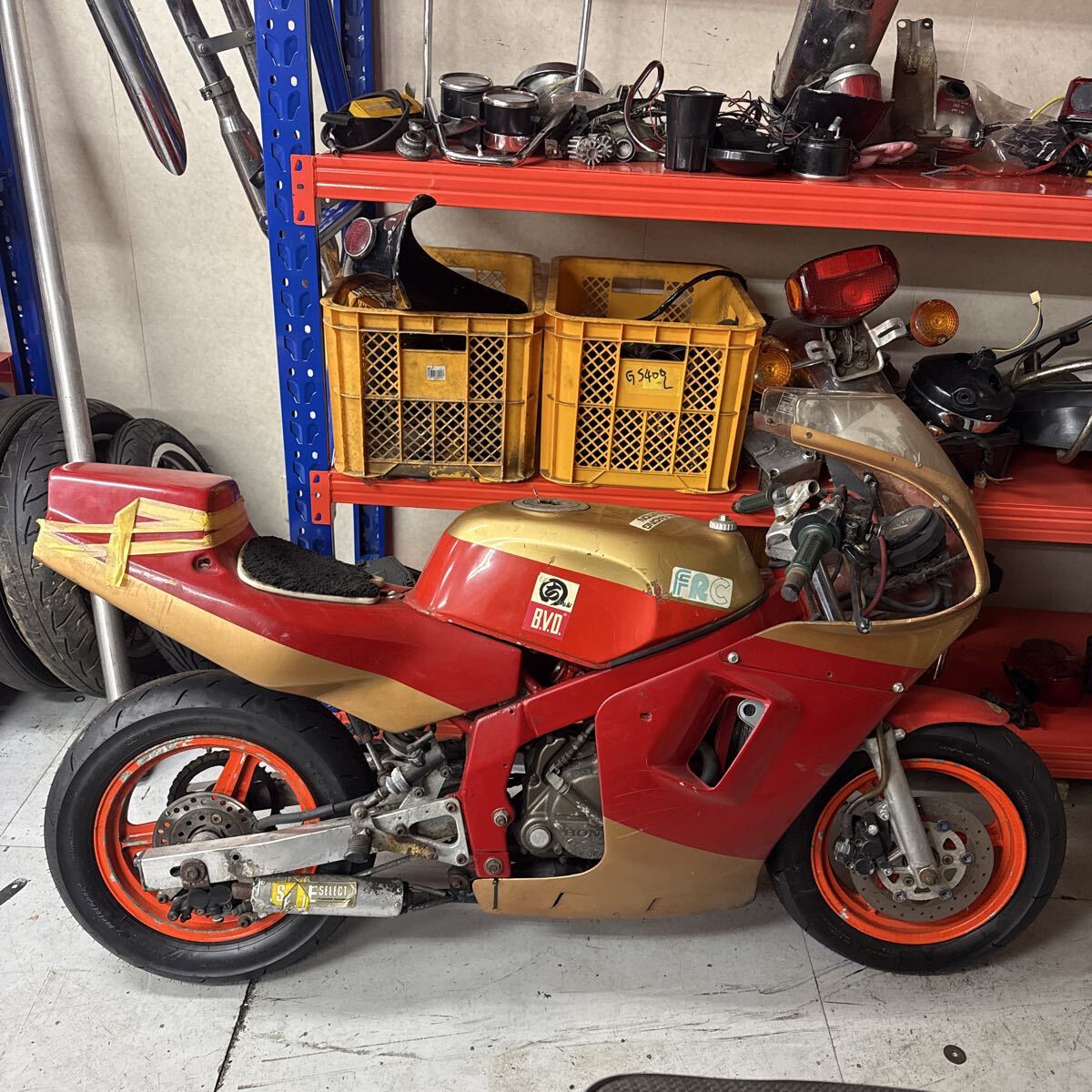 最終値下げ GS400 GSX400E GSX400F GSX400FS リアディスク トリプル