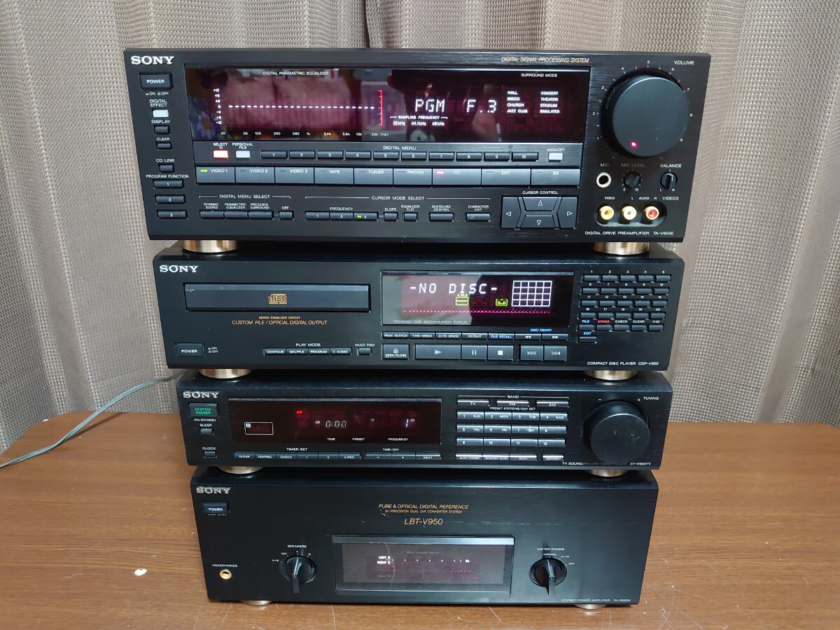 中古】ソニー リバティ SONY LIBERTY LBT-V950 ミニコンポ バブル 昭和