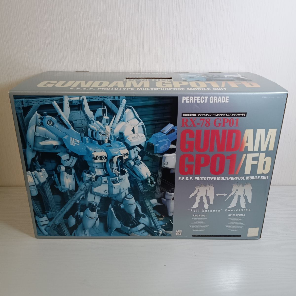 機動戦士ガンダム 1/60 PG RX-78GUNDAM GP01 ゼフィランサス/FB