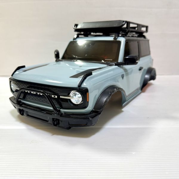 ☆タミヤ 1/10 CR01 フォード ブロンコ 1973 アルミパーツ多数 4WDS