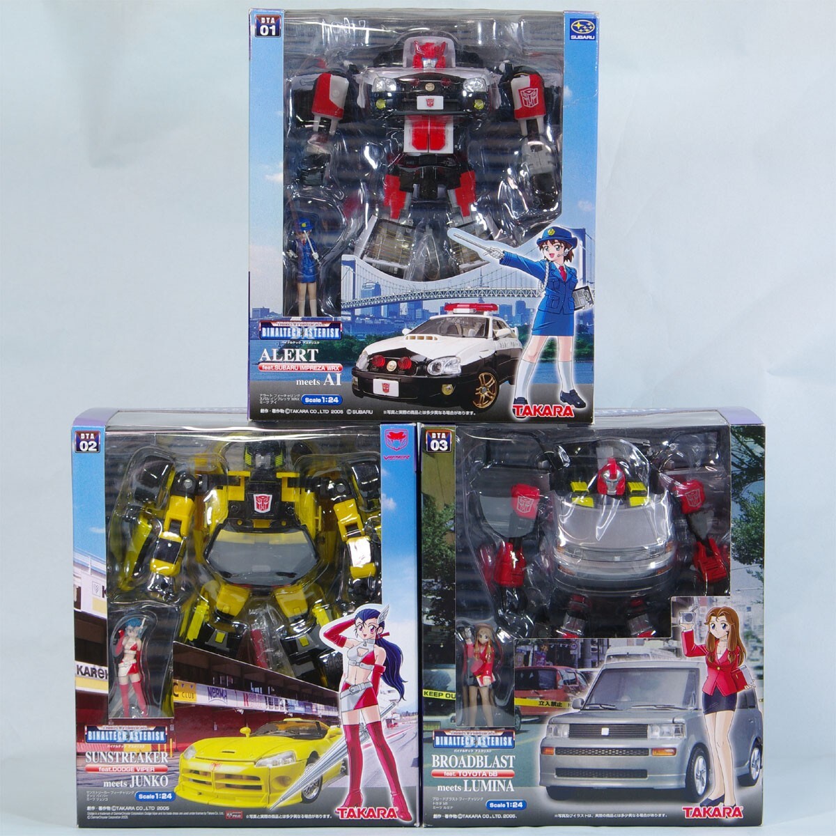 トランスフォーマー バイナルテック アスタリスク アラート meets アイ