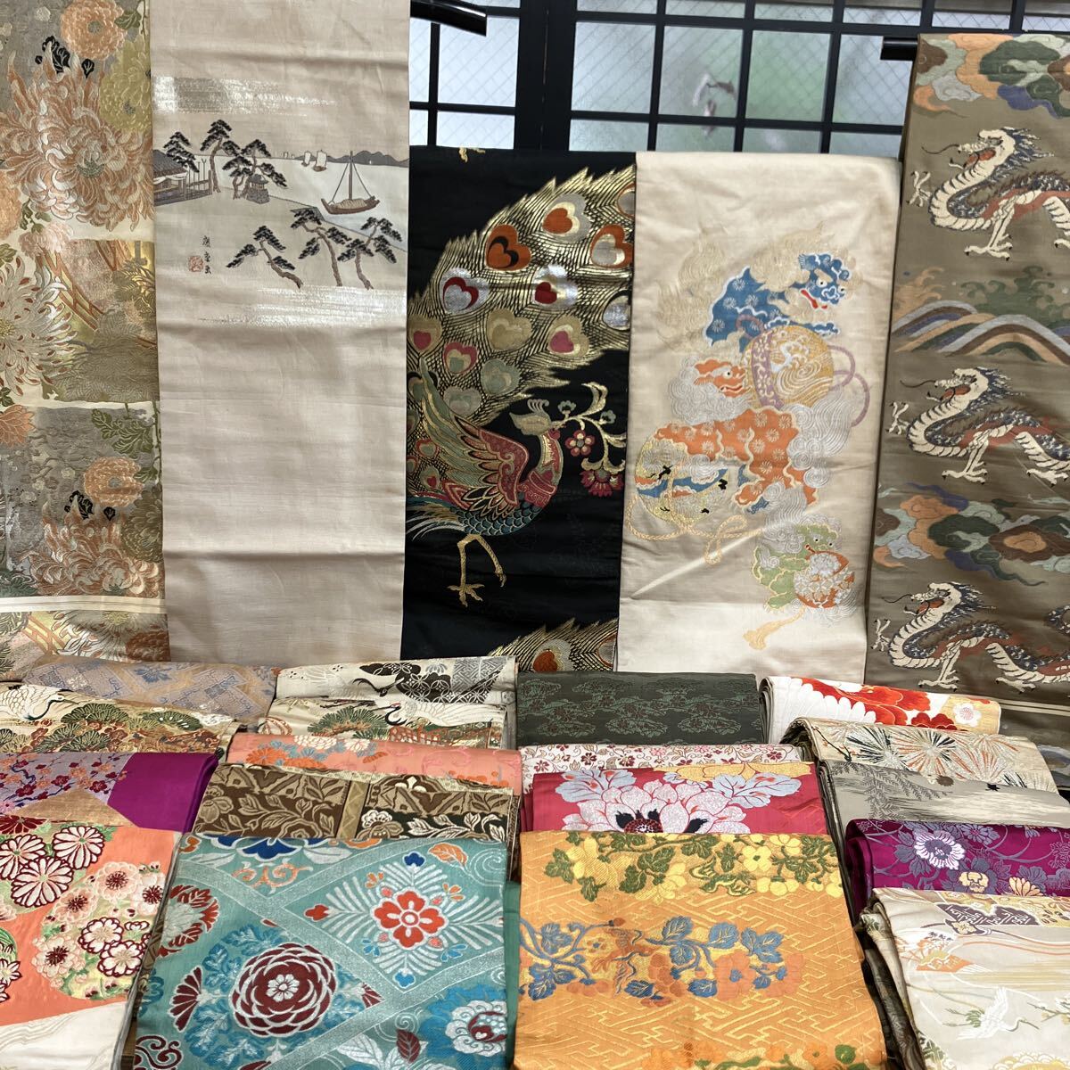 希少！明治時代～大正時代頃の六神丸 木製置看板 薬看板 横約108㎝、高