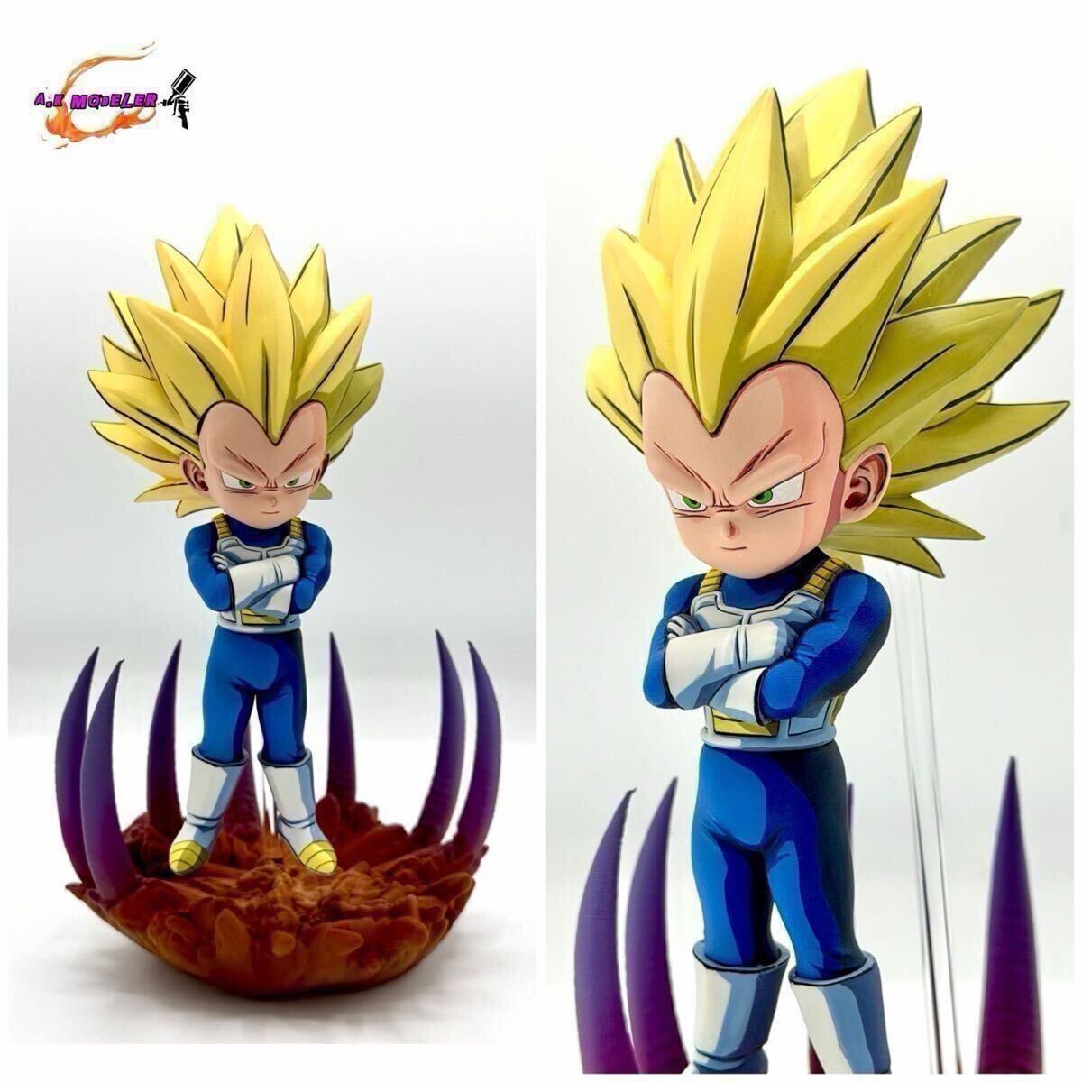未使用】ドラゴンボール ブラック フリーザ フィギュア リペイント
