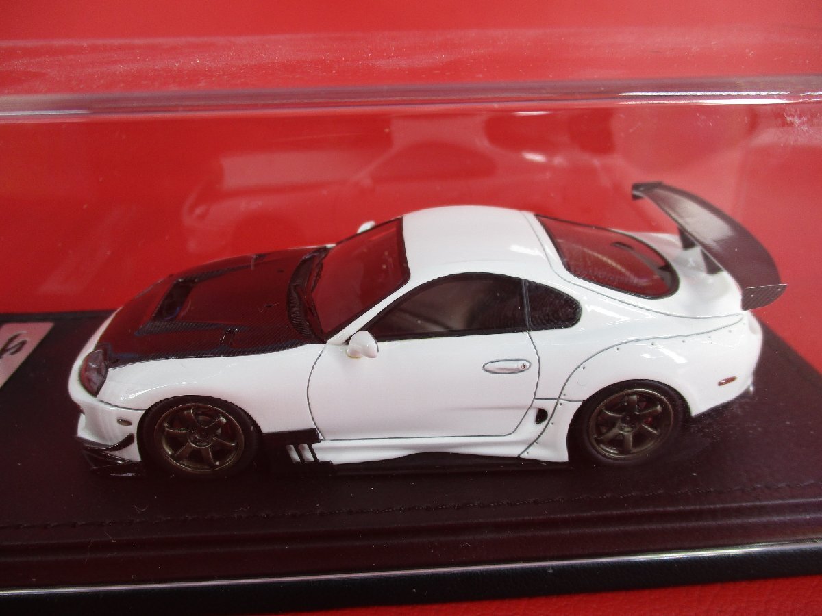 イグニッションモデル 1/43 トヨタ スープラ 3.0 GT A70 ホワイト No