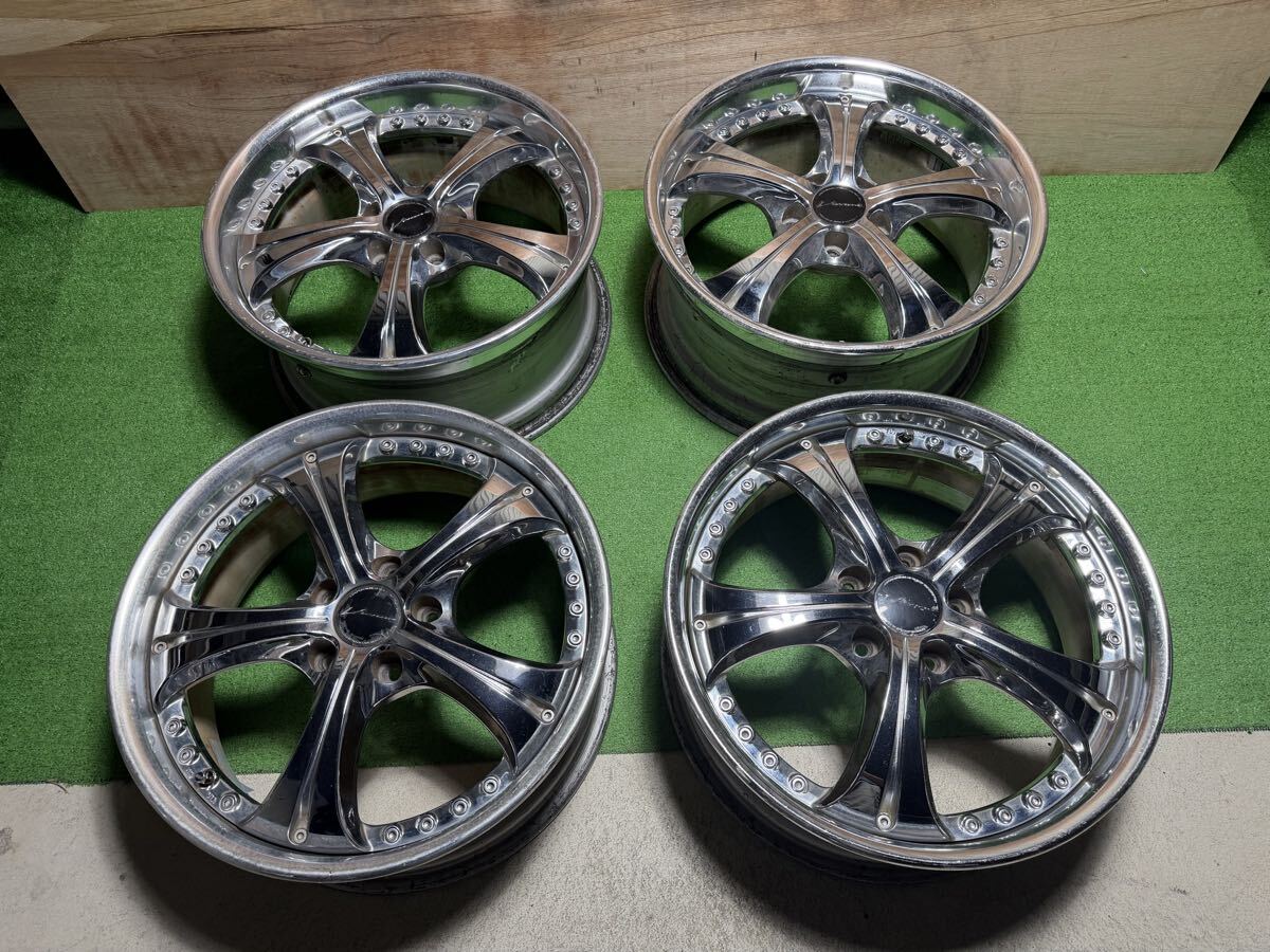 SSR ヴィエナ クラージェ 18インチ 5穴 PCD114.3 9J+31 2本 HIディスク