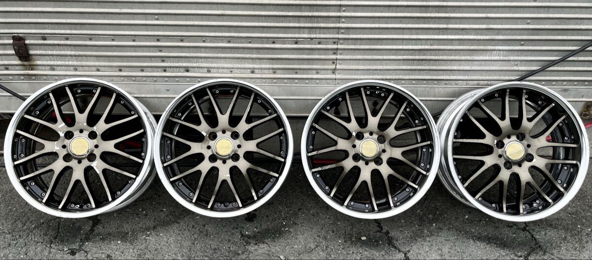 ◇CRIMSON クリムソンRS WP MAXI 5.5J+45-16×4本セット+レイズ