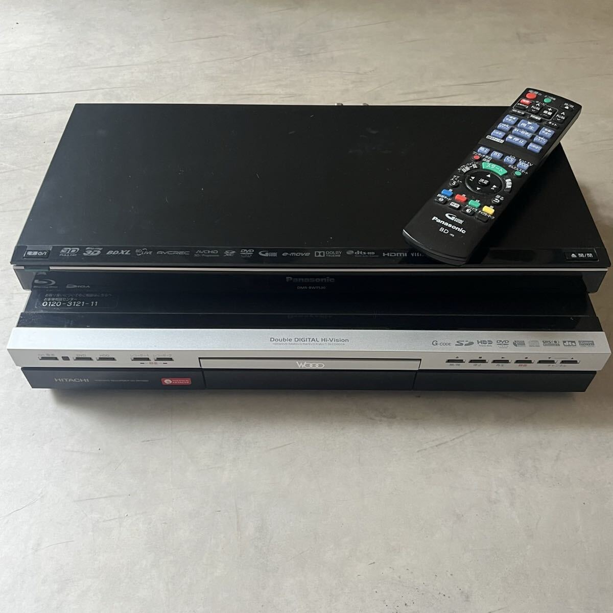 中古】DVDレコーダー DV-DH161T HITACHI 05/管Ec24の落札情報詳細