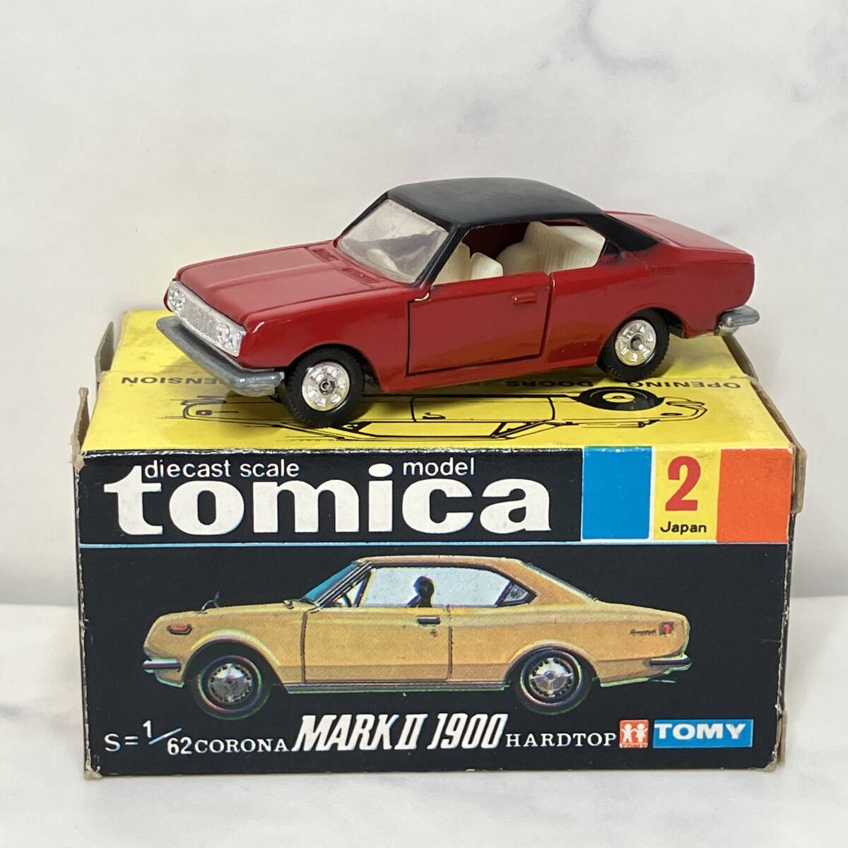 中古】ニチモ 1/28 モーター付き トヨタコロナハードトップ2000GTの