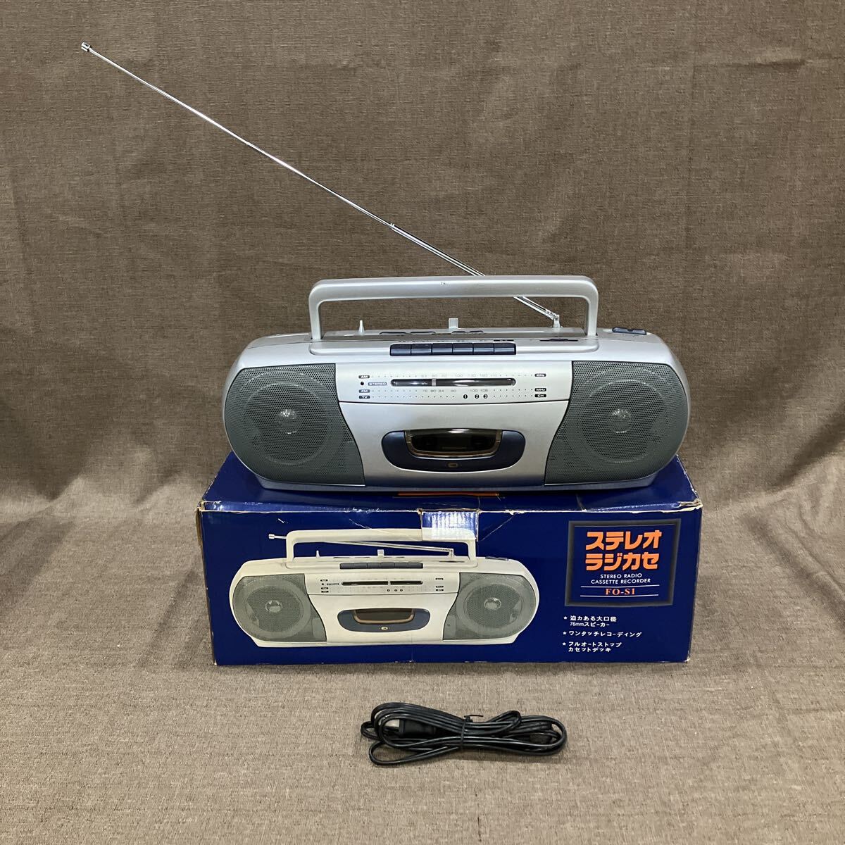 オーディオ機器 SONY ラジオカセットコーダー CFS-W338 本体