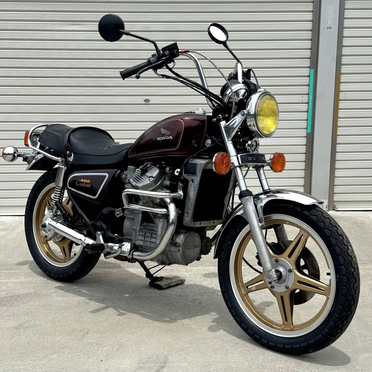 目立った傷や汚れなし】ホーク CB400T 角タンク カスタム 5速キック