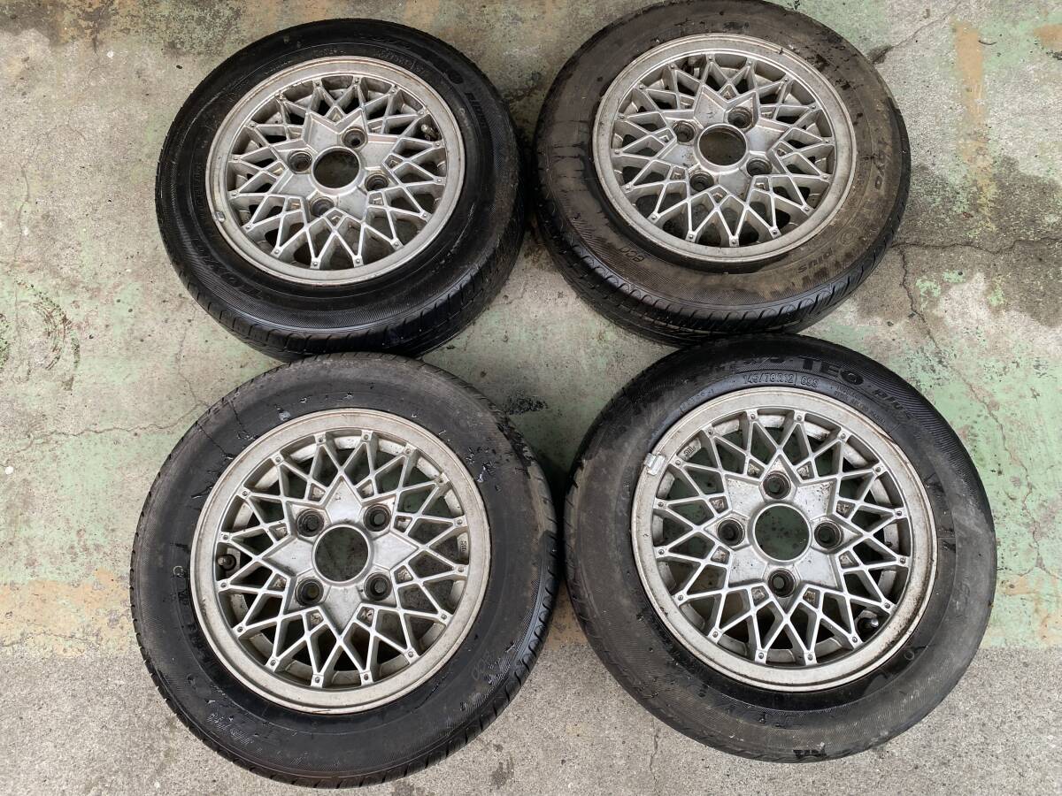 中古】☆ 希少PCD100！☆SSRメッシュ☆エッセ☆旧車☆12インチ☆の落札