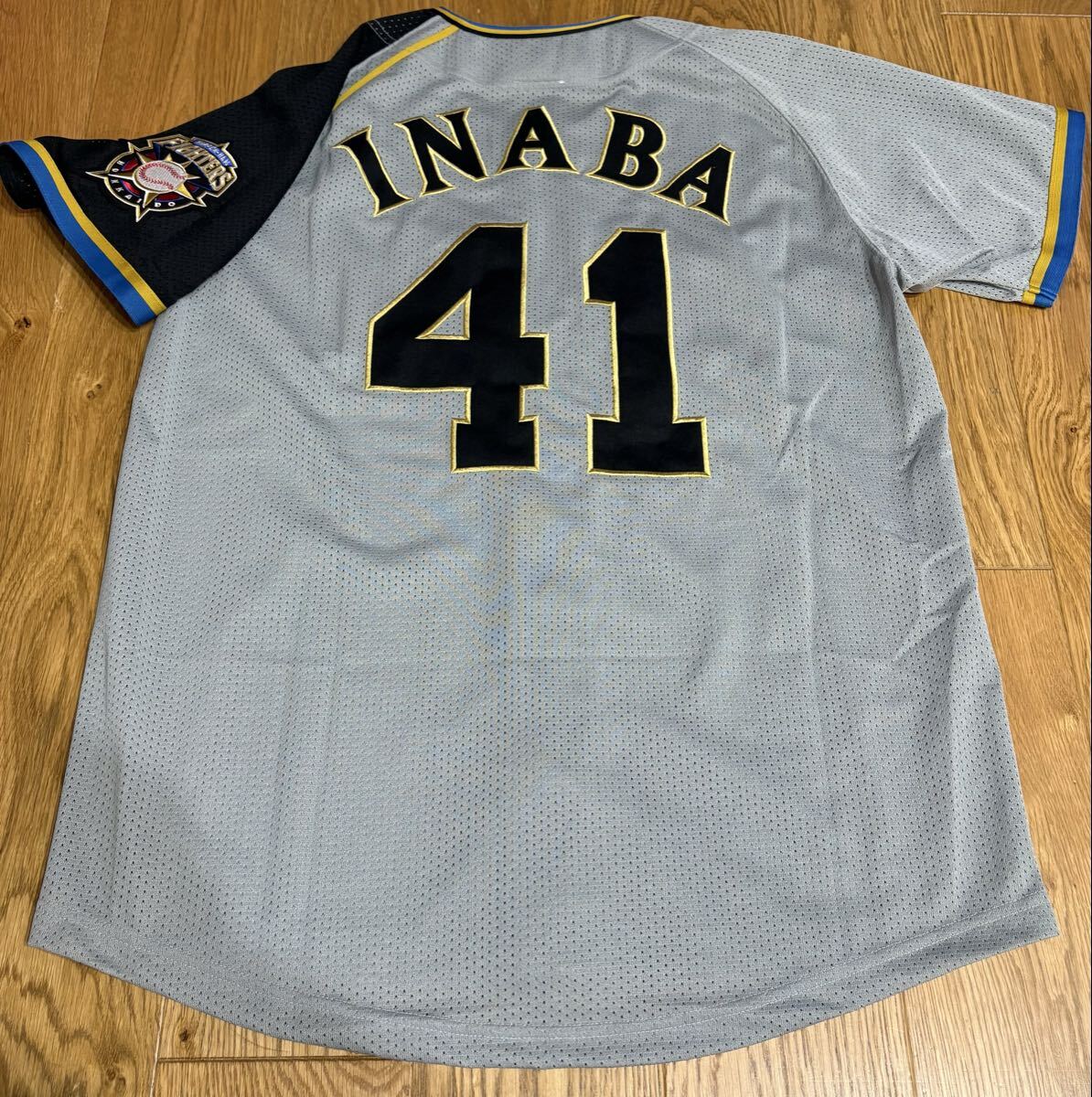 日本ハムファイターズ　ユニフォーム　1993-2003ビジターモデル　デサント 中古】e702◇日本ハムファイターズ1993-2003年ビジターユニフォーム