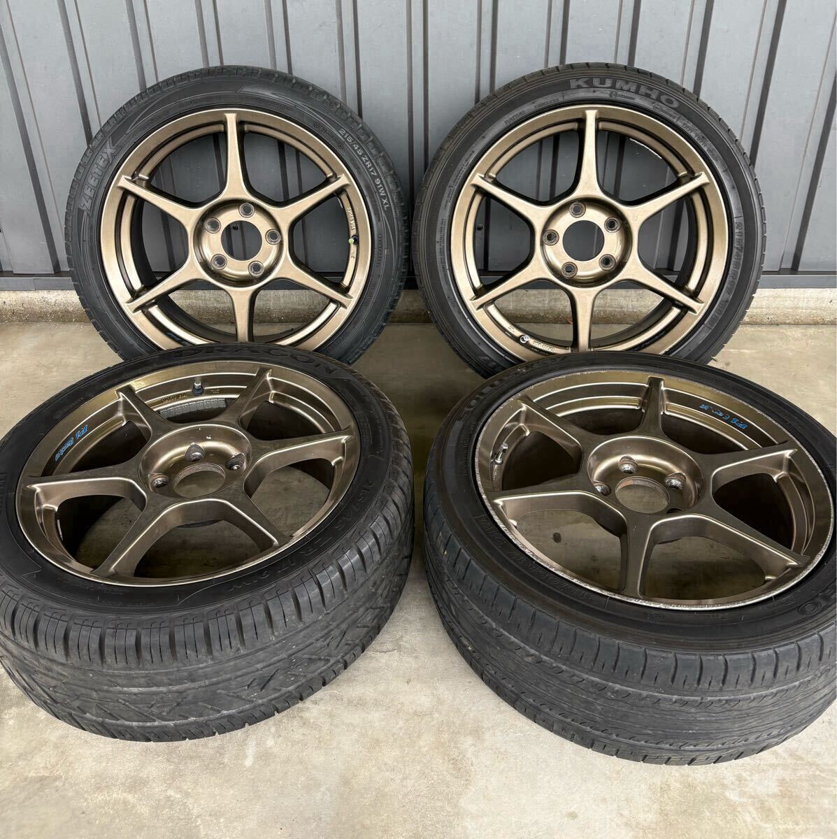 buddy club P1 レーシング 17インチ 7J 8J バーディークラブ 軽量
