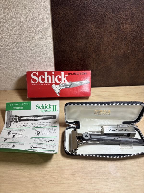 新品】M【2-1】○1 Schick シック インジェクターⅡ 2点まとめて 剃刀