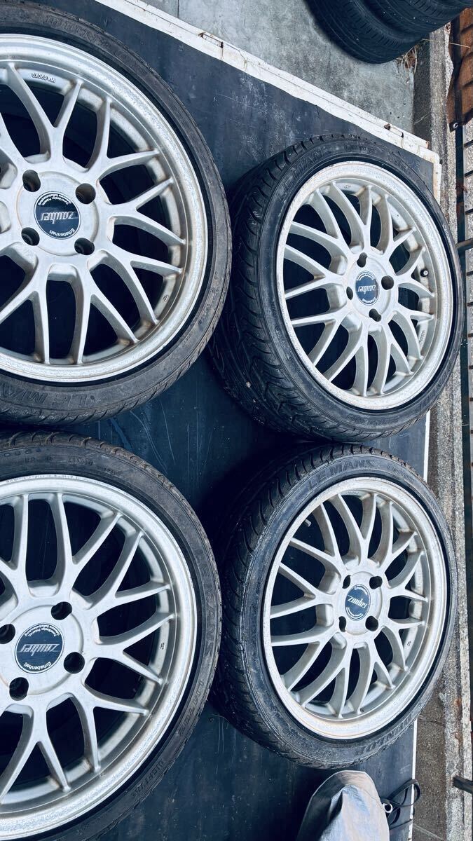 難アリ】ザウバー ZAUBER ディッシュ 18インチ 8.5J+45? 9.5J+42