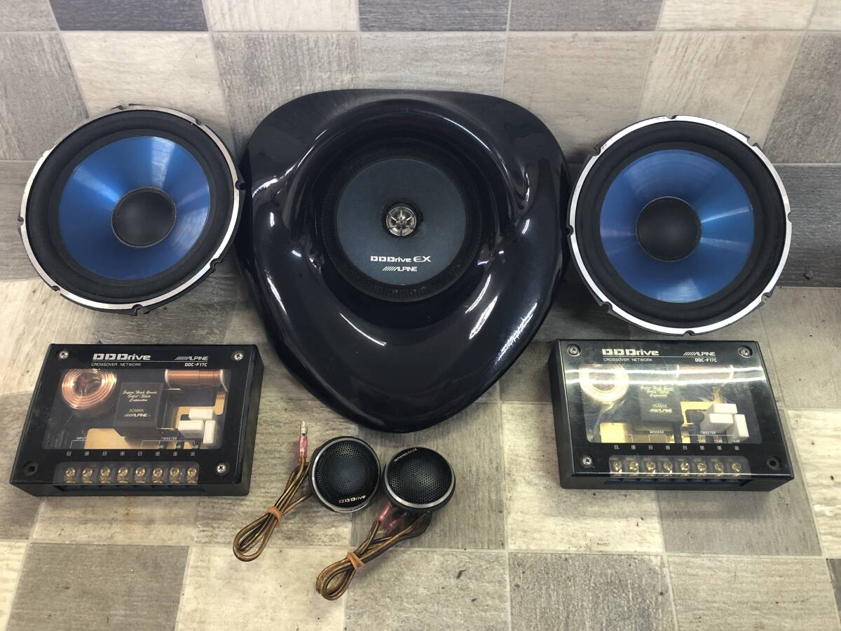 中古】ALPINE アルパイン DDDrive EX DDC-175E スピーカーの落札情報