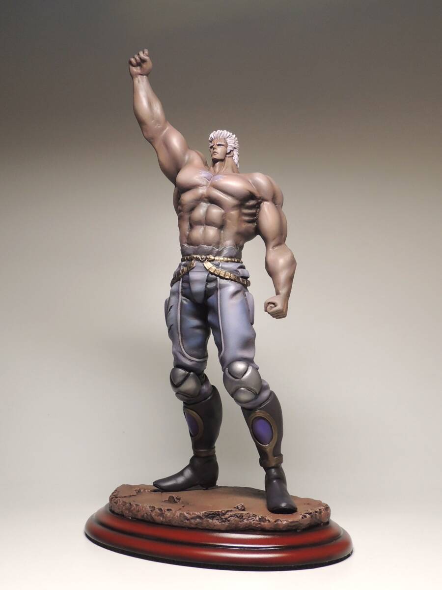 北斗の拳 ガレージキット ラオウ＆黒王号 海洋堂 フィギュア ☆海洋堂 1/12 ラオウ＆黒王号 ガレージキット完成品 片山浩 ボークス