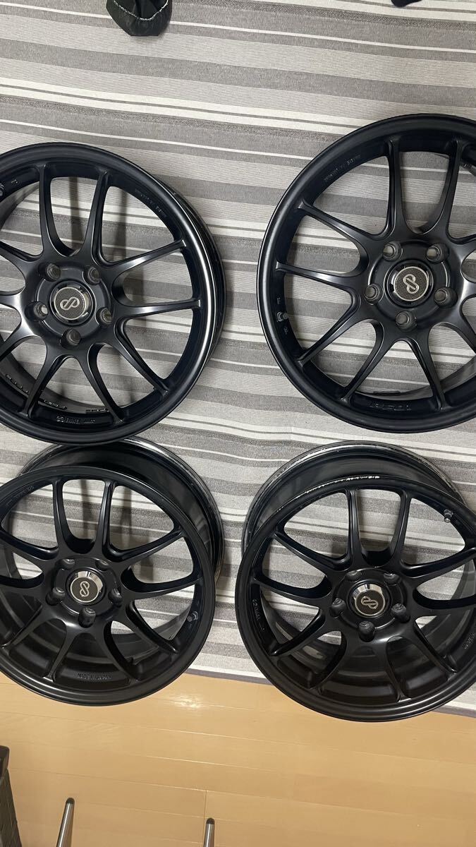 超希少！ ENKEI RP-01 17インチ 7JJ 4H-100 +40 バリ山 205/40R17 4本
