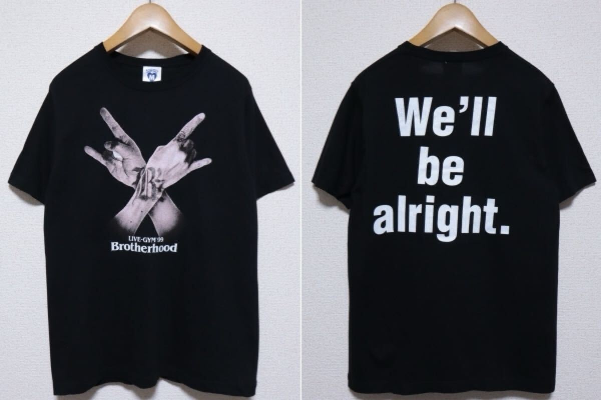 新品】○ B'z 「Brotherhood」 告知 ポスター B2 松本孝弘 稲葉浩志の