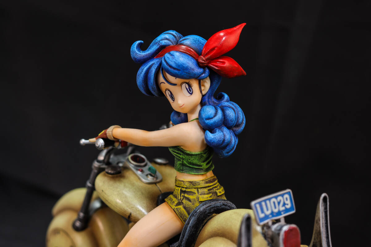 ランチ☆素足・エンディングカラーver☆フルリペイント☆青髪