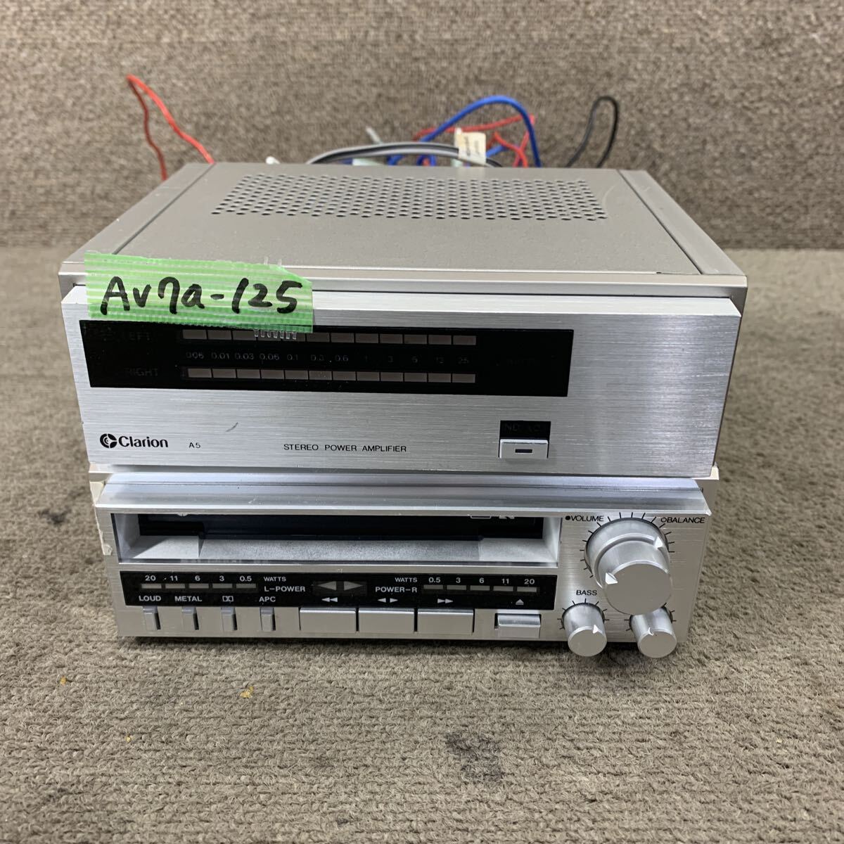 ○クラリオン シティコネクション スピーカー Clarion GS-811A 旧車等