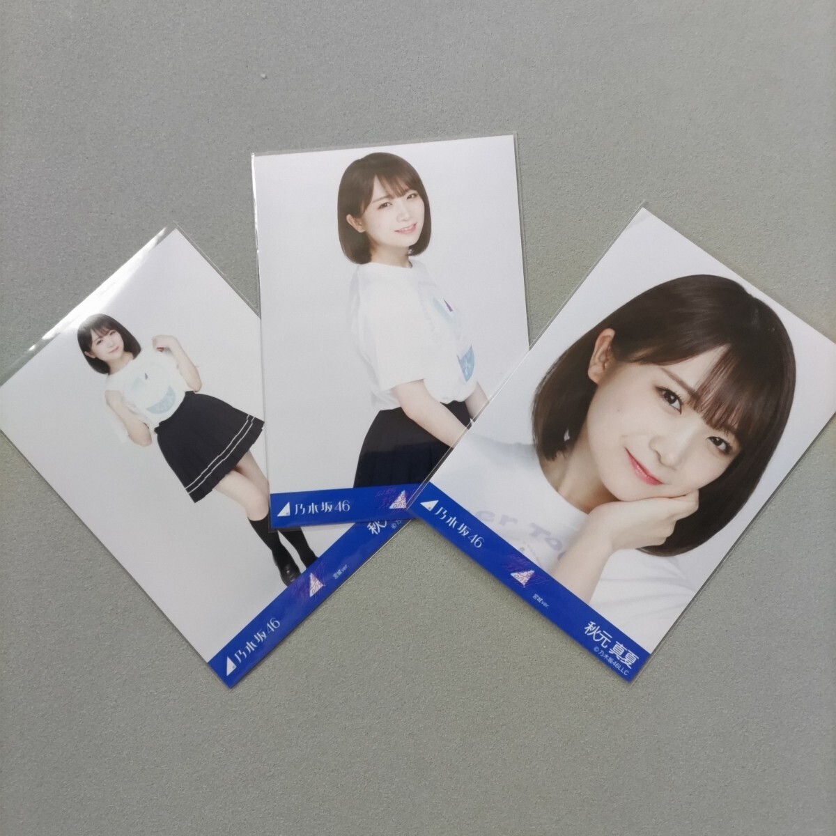 乃木坂46 秋元真夏 直筆サイン 色紙 抽プレ 当選書付きの落札情報詳細