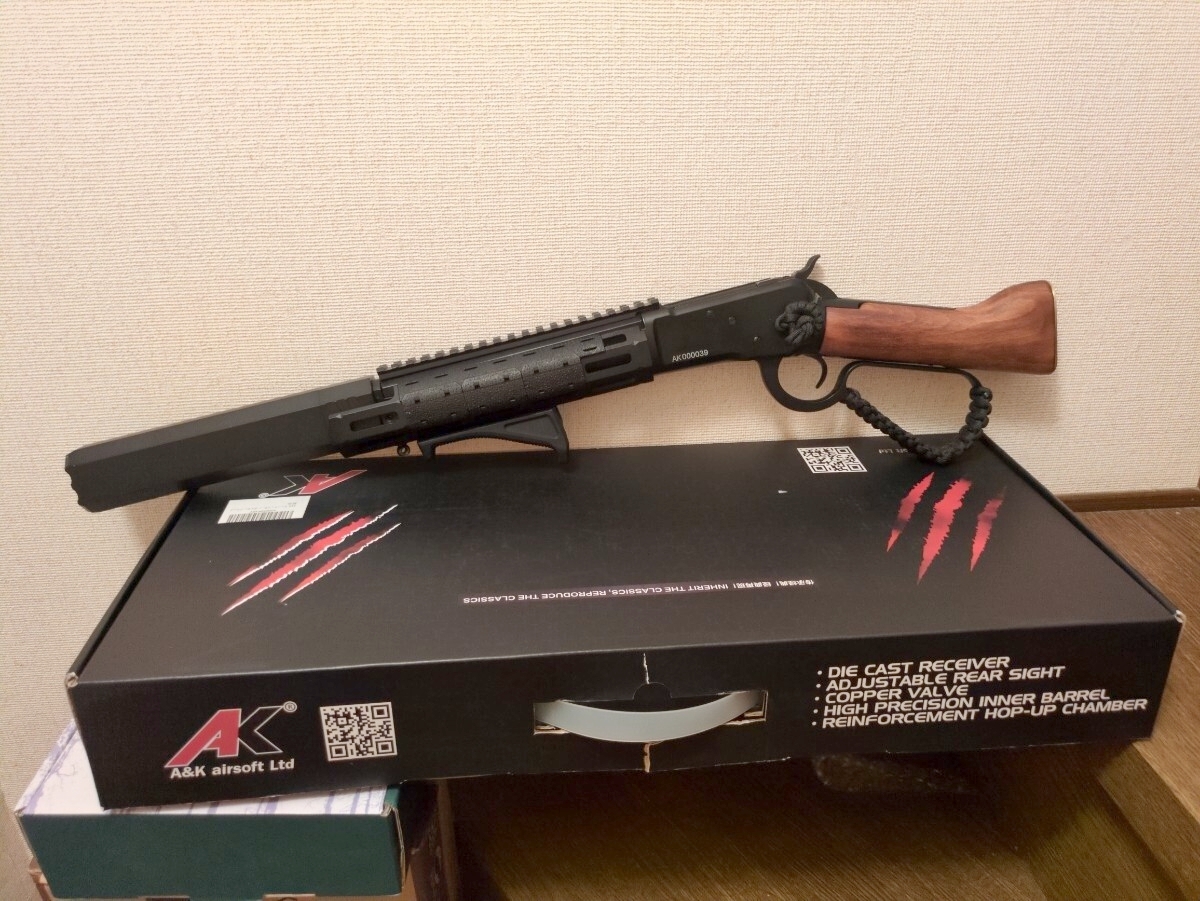 KTW ウィンチェスターM1873カービン カスタム ジャンク品 レビュー