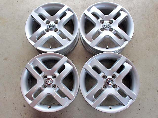 中古】☆日産 キューブ AUTECH オーテック 純正アルミホイール 5.5-15+
