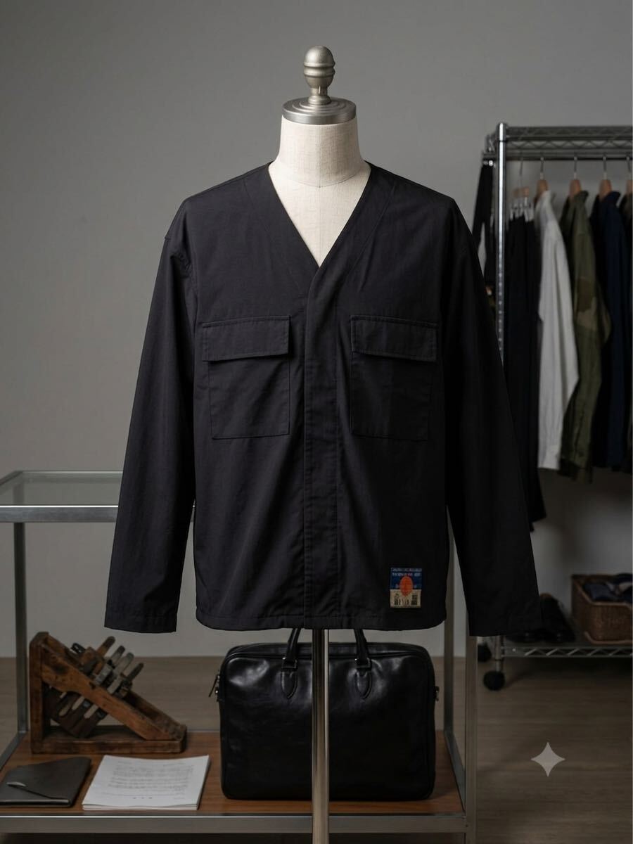 美品】【レア】BRAHMAN×blackmeans 鯉口シャツ☆サイズL☆ブラフマン