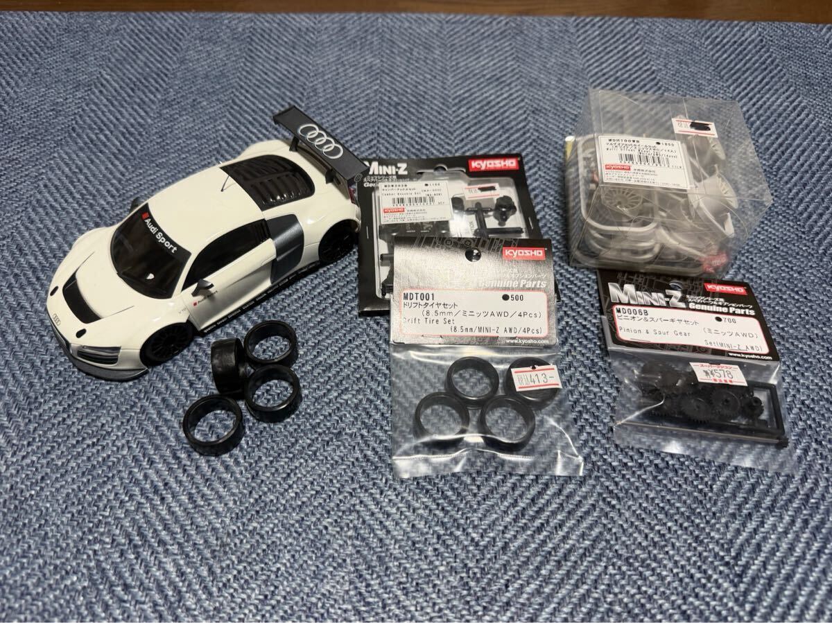 未使用】ミニッツ アウディR8 塗装済みボディ 未走行品の落札情報詳細