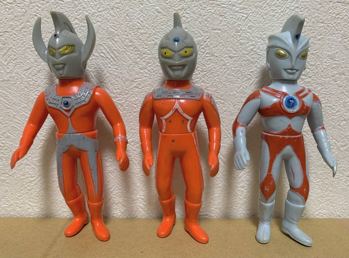 g 当時物 ブルマァク イルタン イルカファミリー ソフビ 人形 現状品