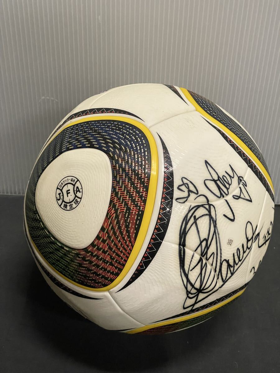 中古】Jリーグ試合球 ブラズーカ 公式戦使用球 5号球 公式球 サッカー