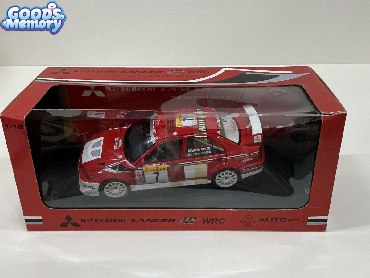 ② 送料無料 Aa 1/18 Mitsubishi Lancer Evolution WRC 2005 三菱