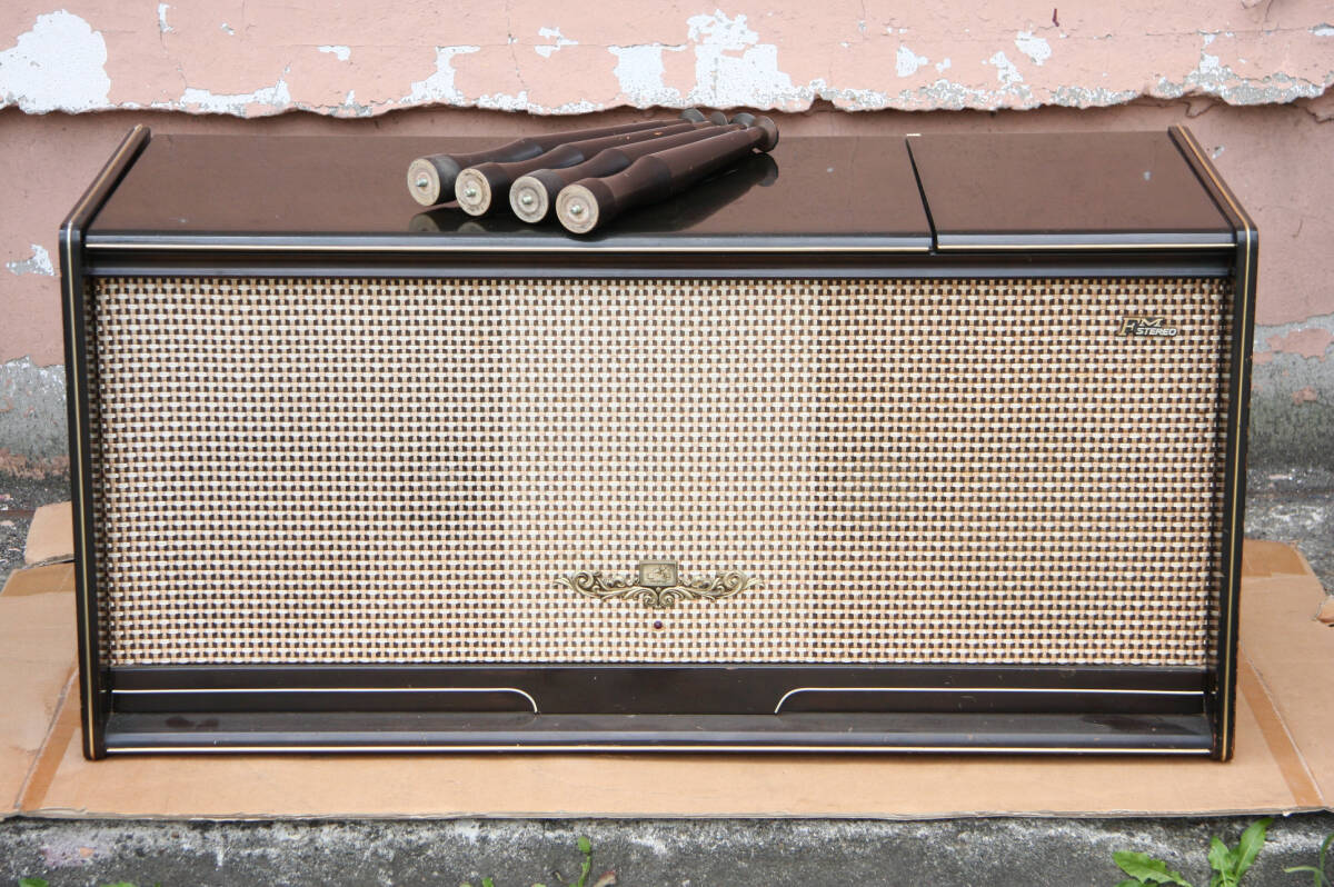 VICTOR ビクター ステレオ 古民家 昭和 レトロ Hi-Fi オーディオラ BR
