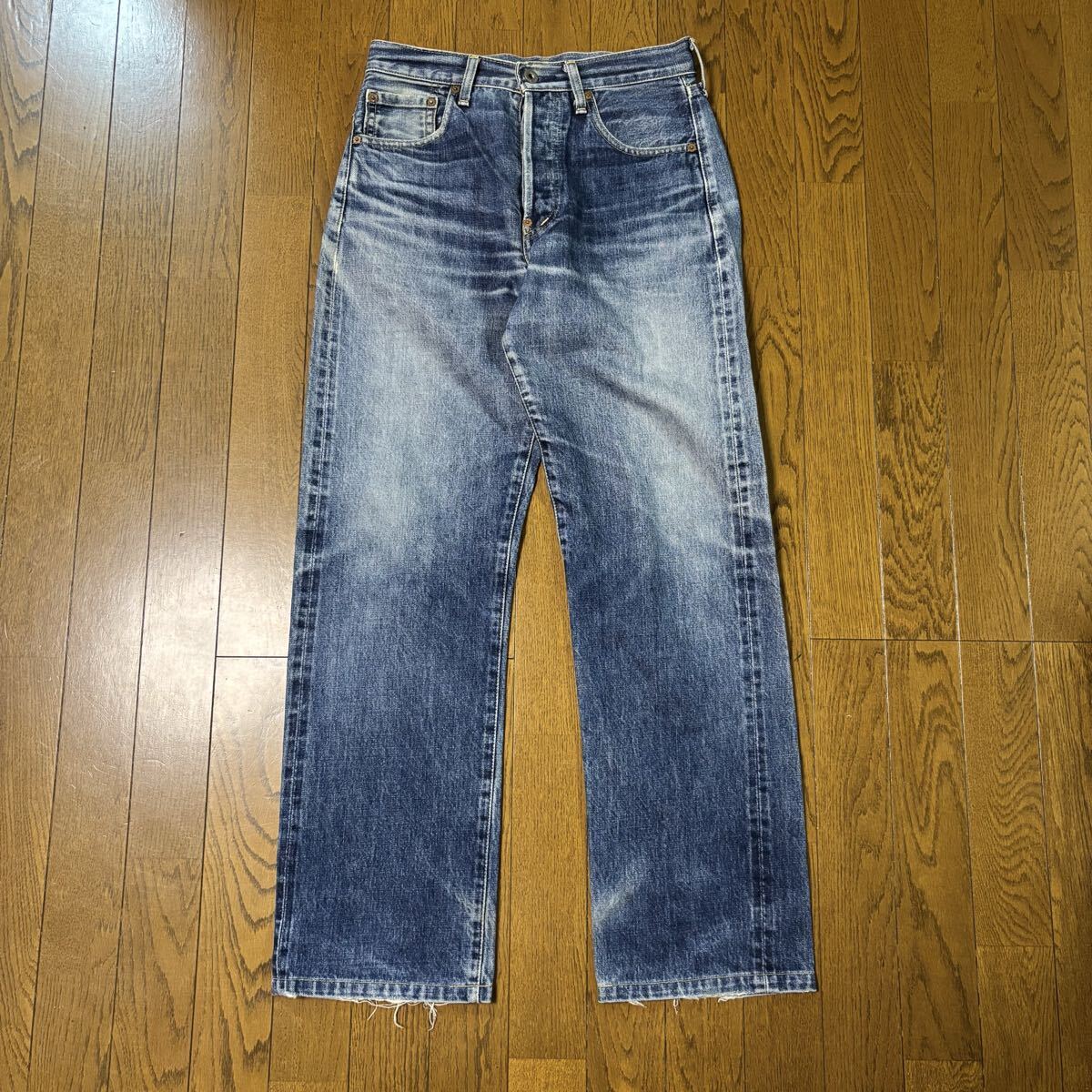 中古】《LVC LEVI'S リーバイス》激シブ色落ち 30'S 501XX 1937年