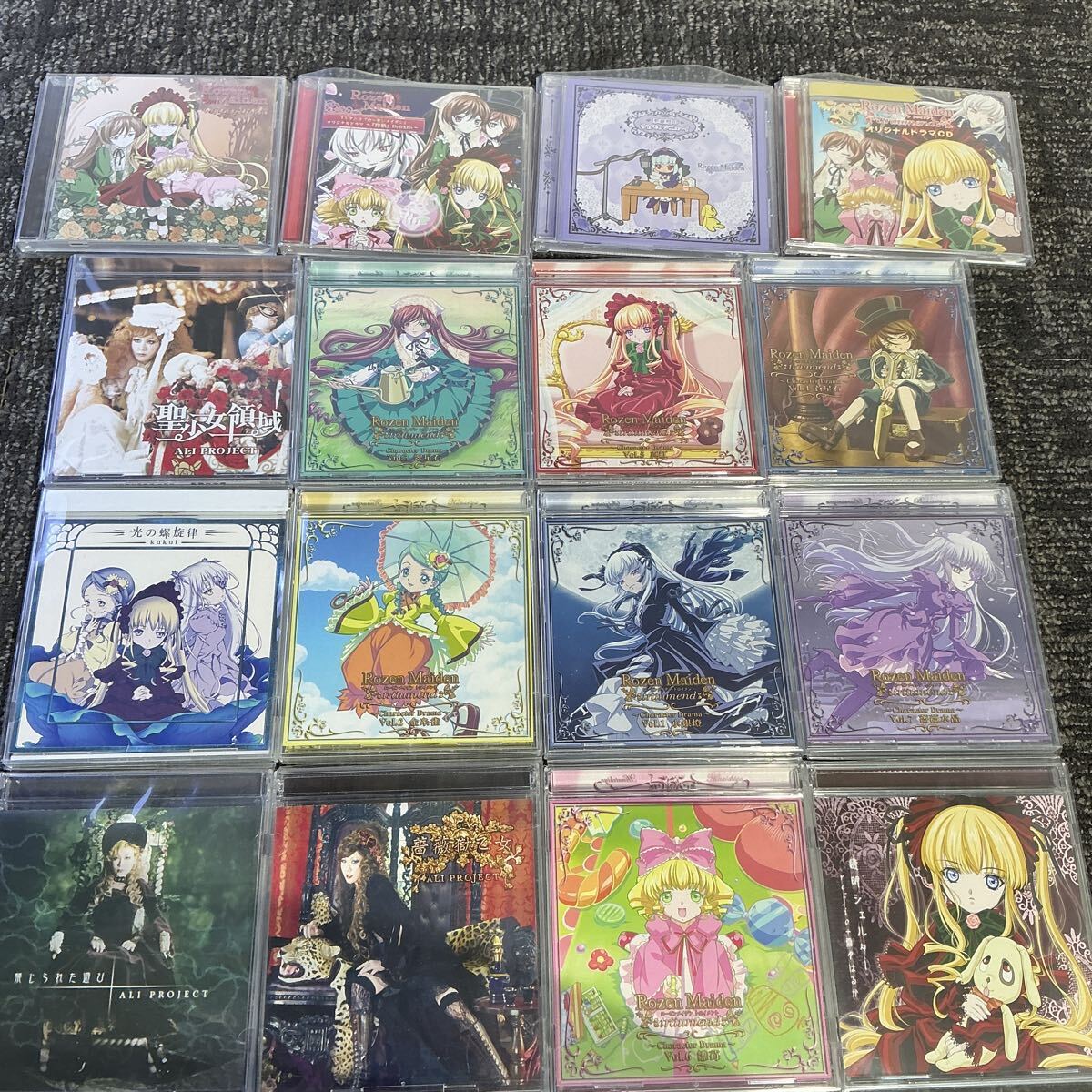 ローゼンメイデン トロイメント トレーディングカード まとめ売り コレクション ローゼンメイデン トロイメント 7個 セット rozen Maiden 真紅 水銀燈