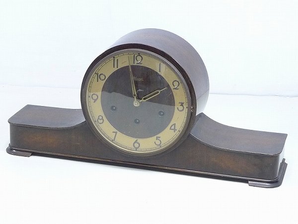 中古】KIENZLE(キンツレ) 置時計 ドイツ製 ウエストミンスターチャイム