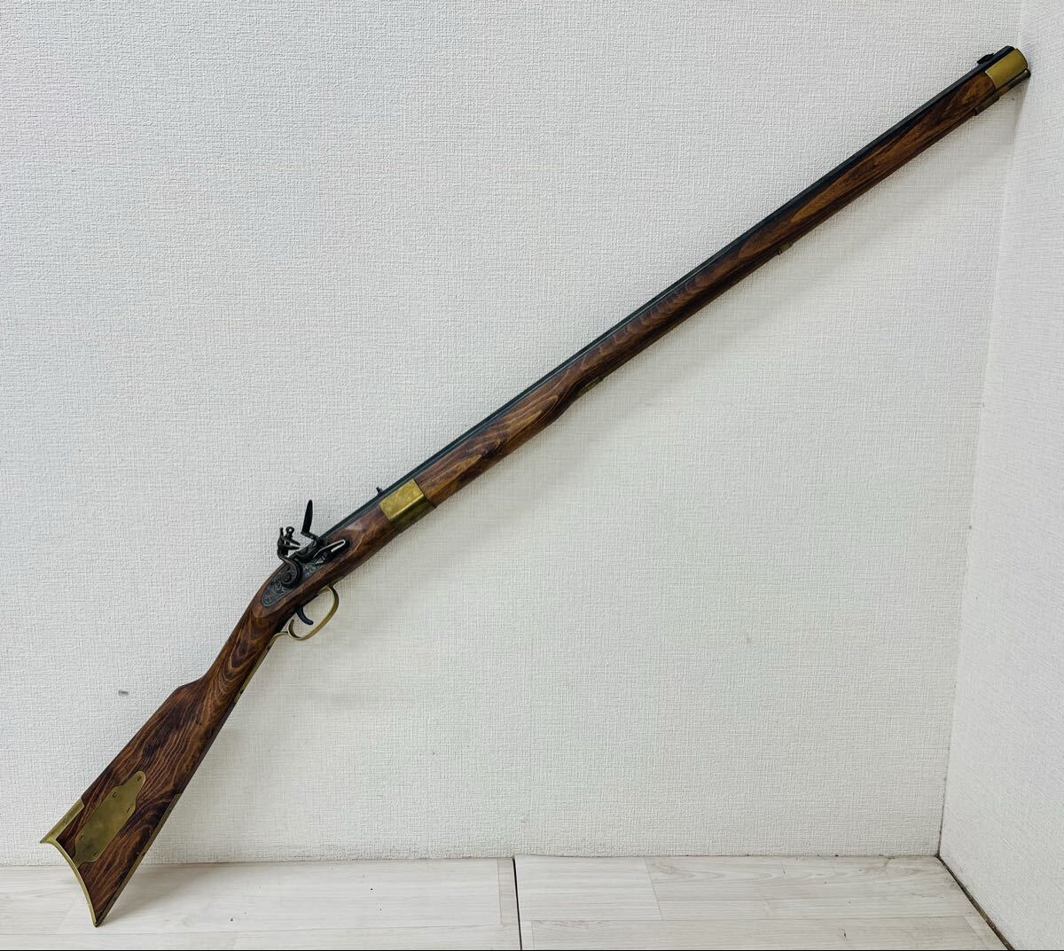 ミロク ケンタッキー フリントロックピストル 古式銃 火打式銃 拳銃