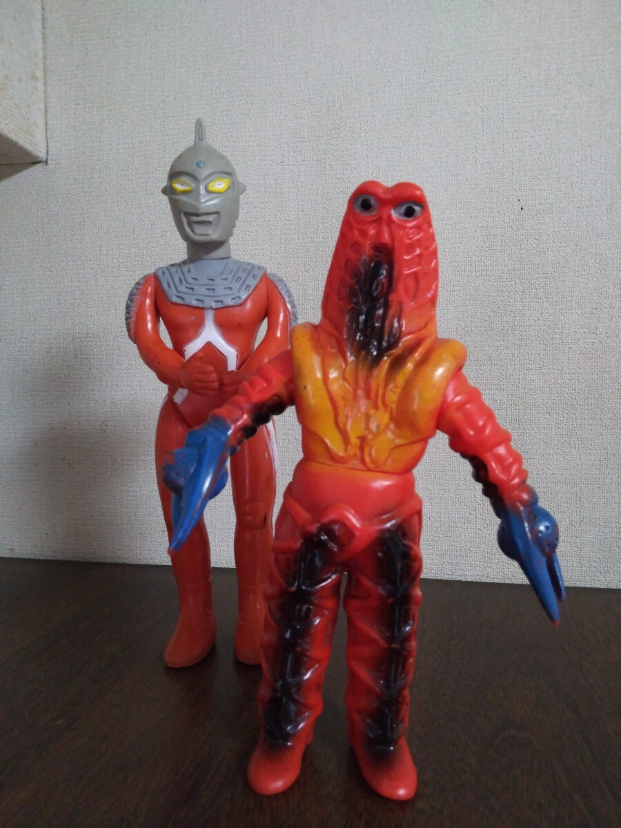 中古】〓42)マルサン ウルトラホーク1号 ソフトビニールフィギュア
