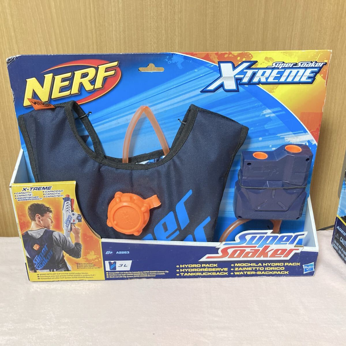 中古】Nerf スーパーソーカー ハイドロキャノン 水鉄砲 バズーカ 国内