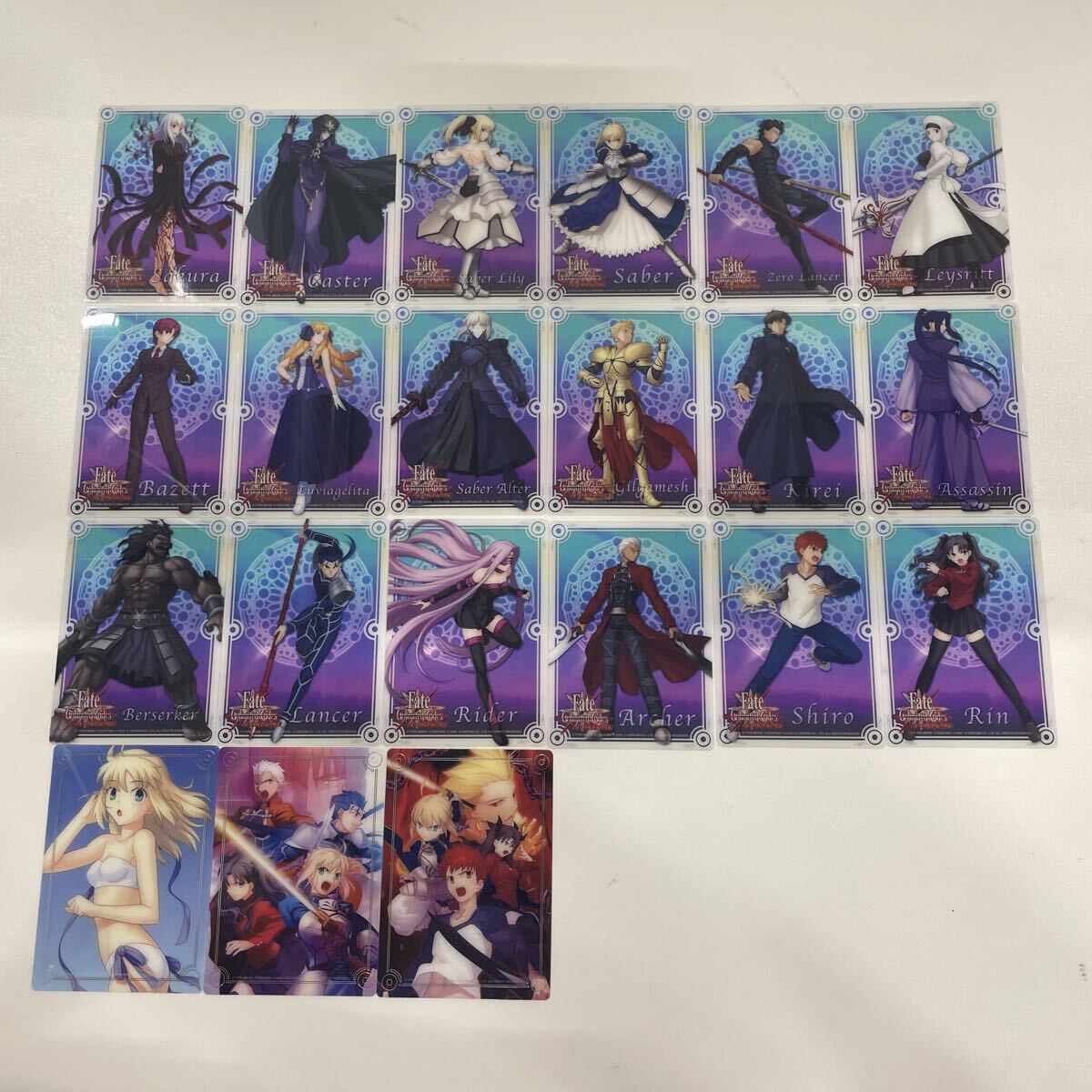 Fate/unlimited codes PORTABLE』 いまじん特典 図書カード セイバー