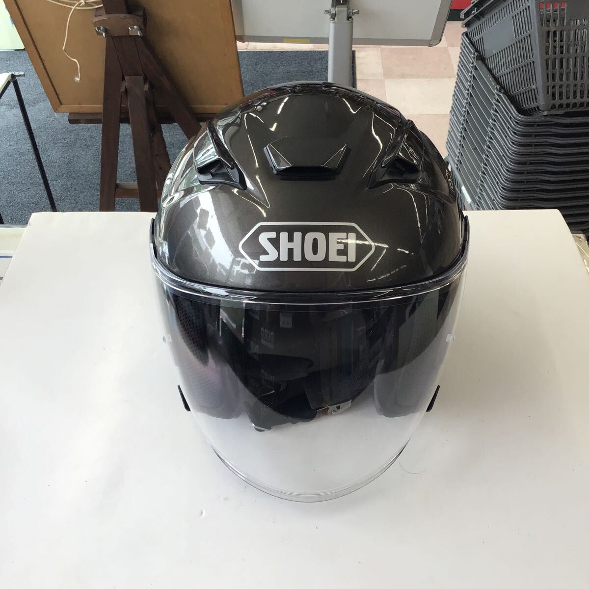 SHOEI NEOTEC II アンスラサイトメタリック サイズXL けいそくせいぎょ