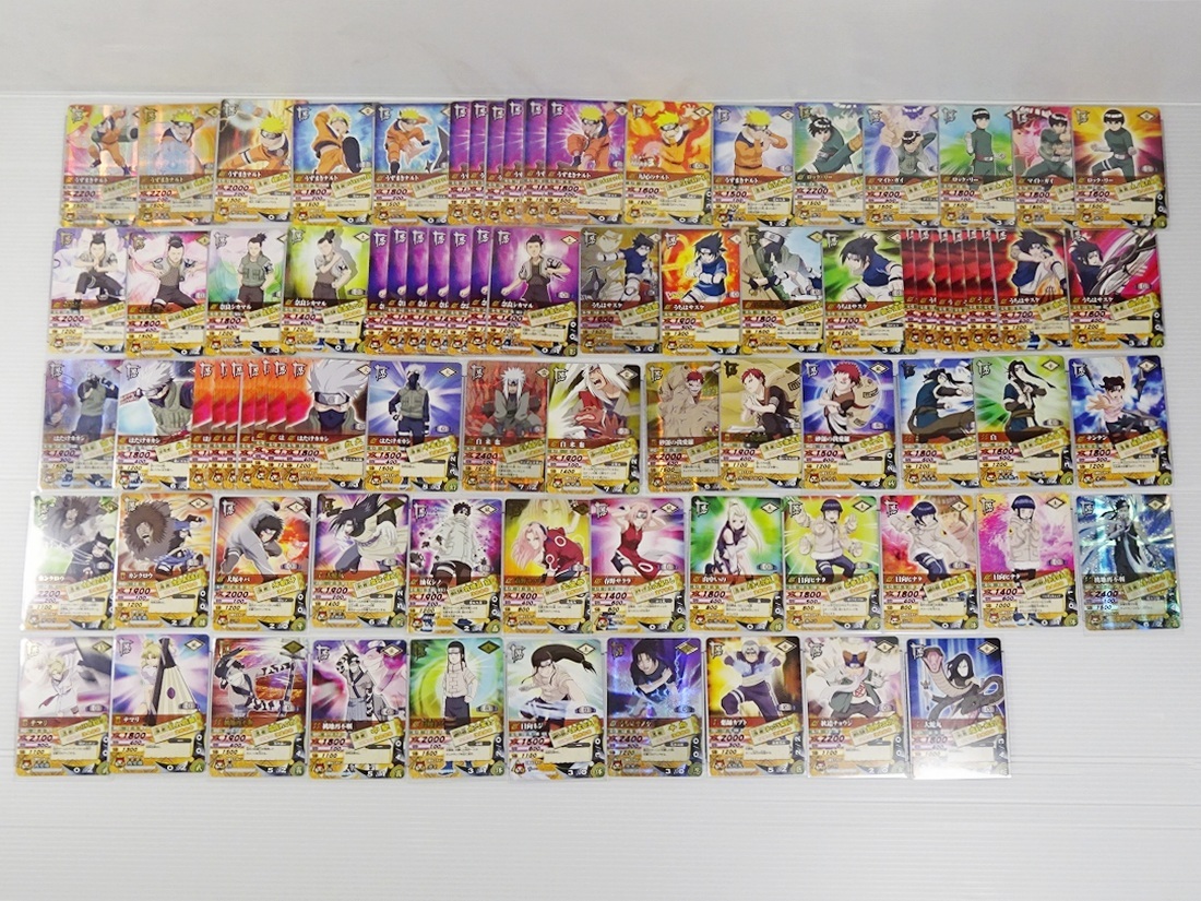 ナルト NARUTO データカードダス ナルティメットクロス カードゲーム