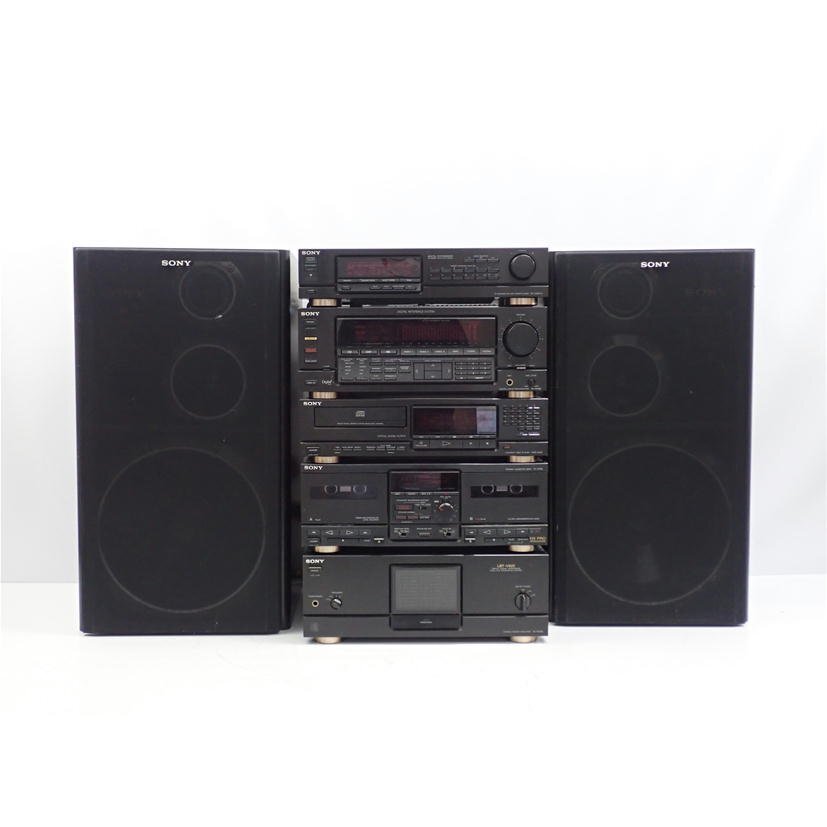 中古】ソニー SONY ジャンク PIXY DHC-MD7 ステレオコンポ CD MDの落札