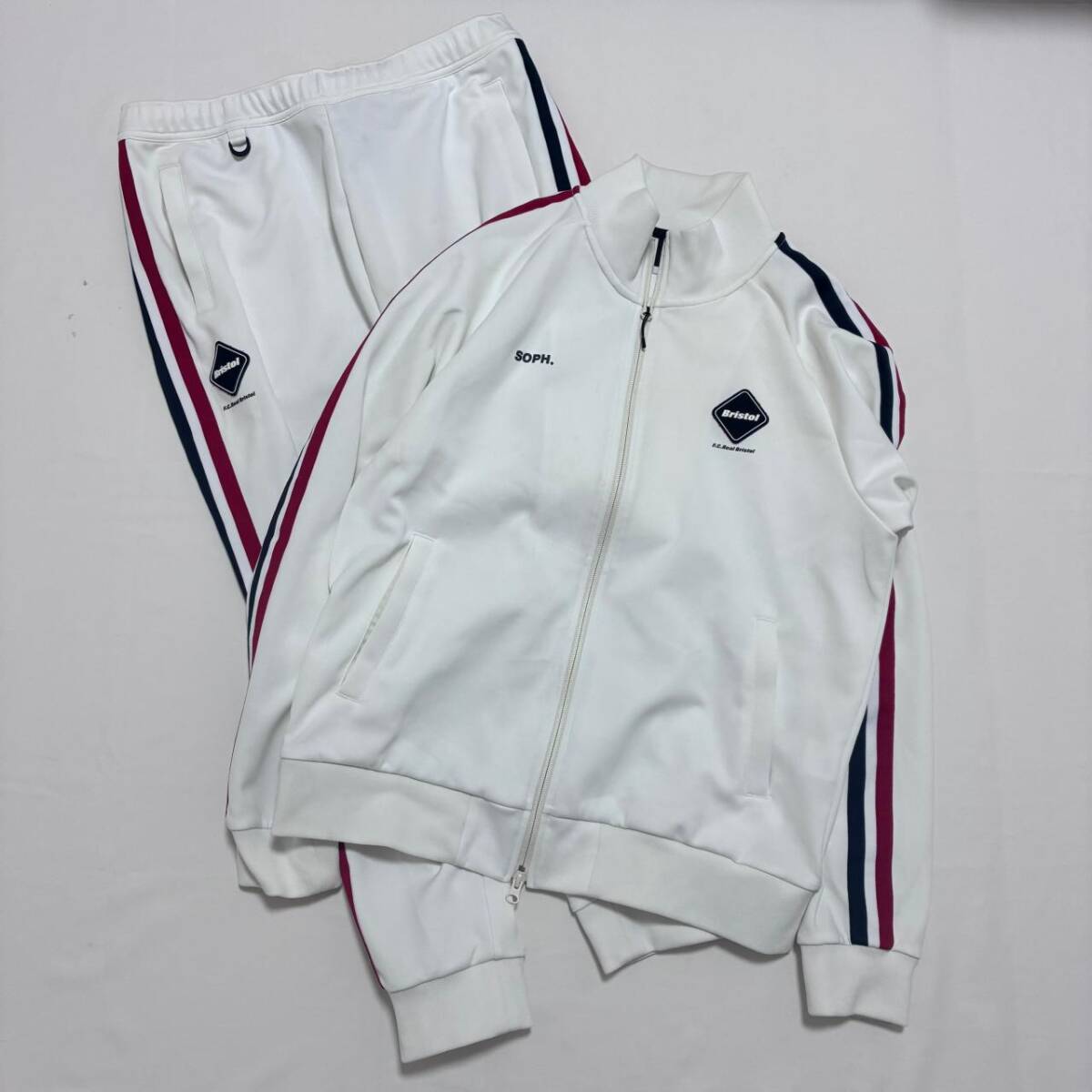 FCRB×NIKE コラボ　ジャージ　セットアップ　金子賢着用　ソフ　ブリストル F.C.Real Bristol F.C.レアル ブリストル 迷彩 FCRB スウェット