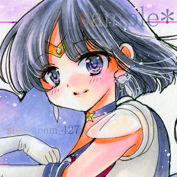やや傷や汚れあり】121 同人手描きイラスト 土萠ほたる セーラー
