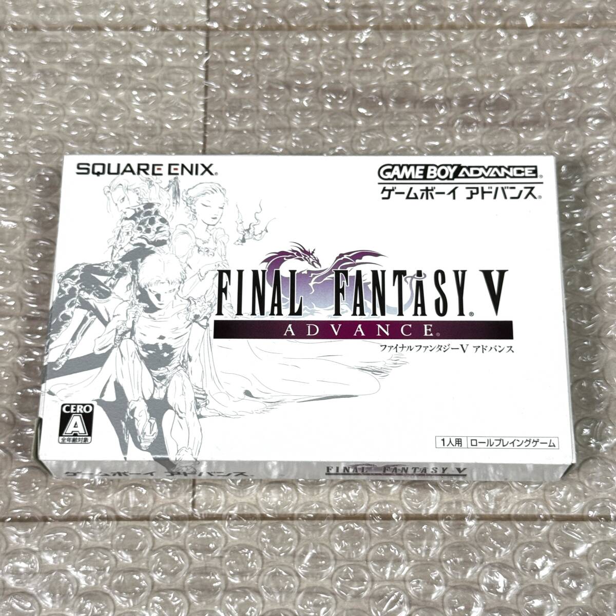 やや傷や汚れあり】ファイナルファンタジー4 ポスター スクウェア 天野
