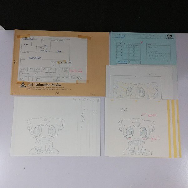 中古】シ-12（セル画・原画)神無月の巫女 原画・動画・レイアウト